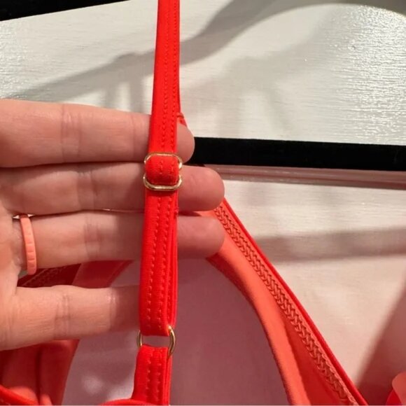 Summersalt The Marina One Piece Swimsuit Red 4 Summer Beachy Fourth of July 4th - Picture 9 of 11